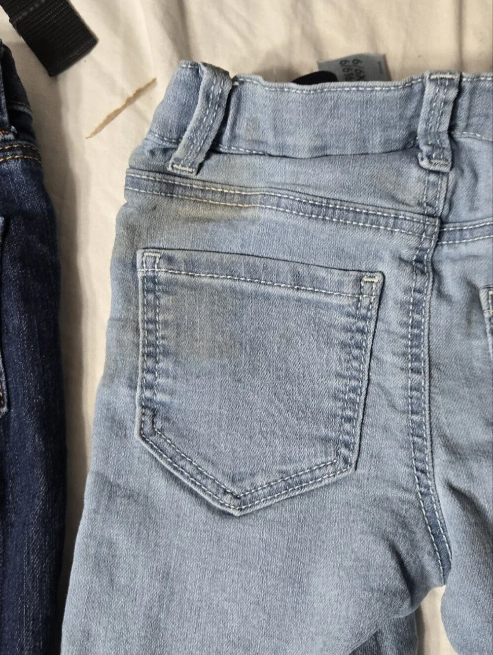 Girl's 3 Pair Of Jeans Old Navy And Oshkosh Sz 6/6xs/6xr